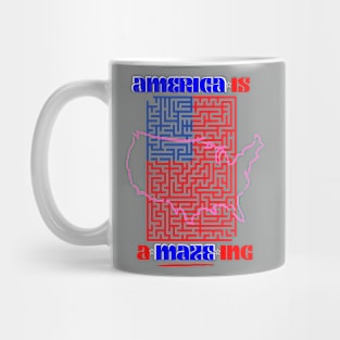 America Is A-Maze-ing 2 Mug